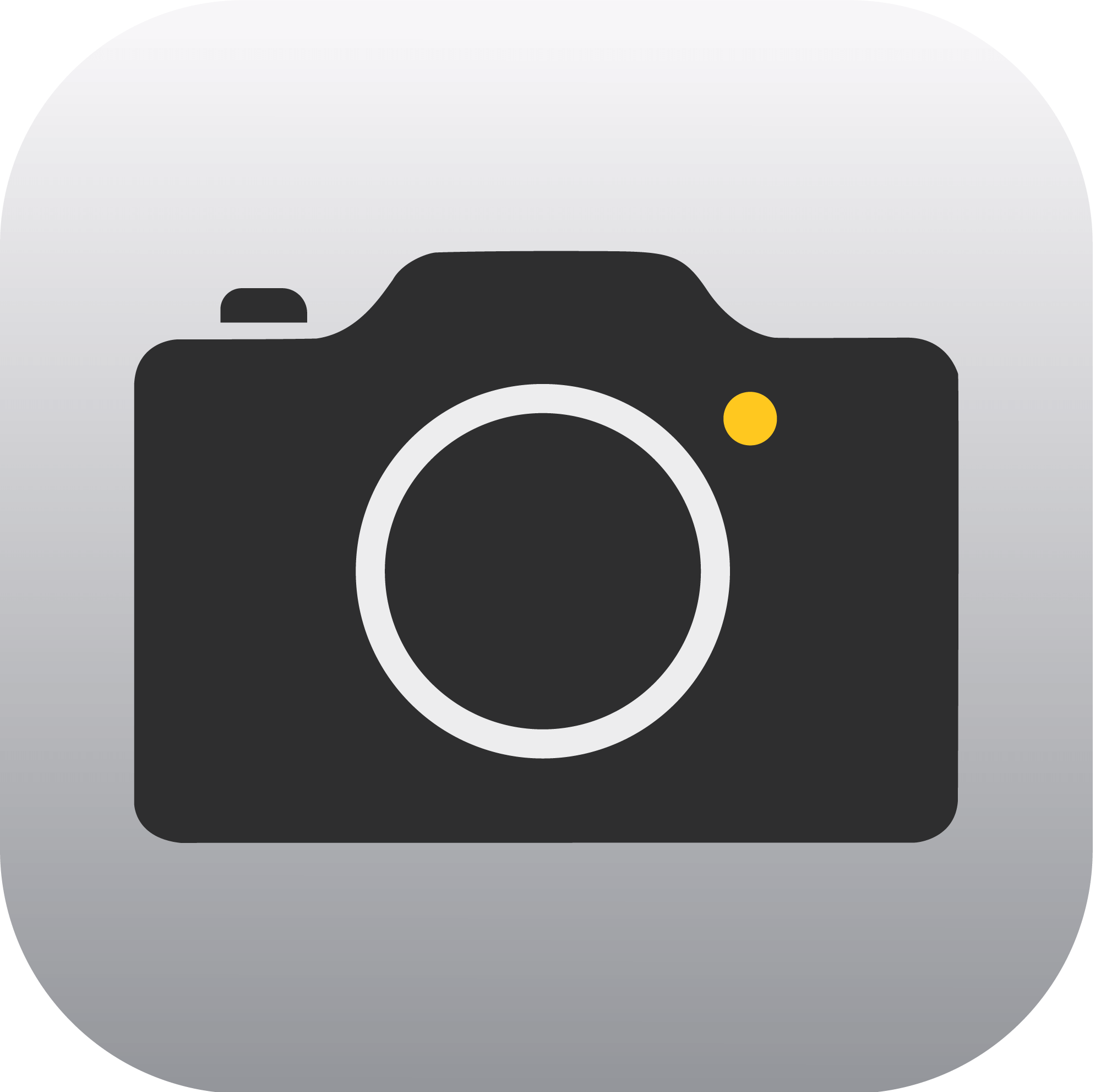 Black And Gray Camera Icon